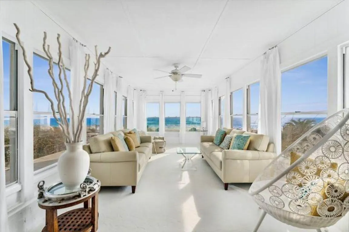 Tatil Evi Seaside Serendipity - Wonderful Private Beachfront Home - Beautiful! Panama City Beach ABD